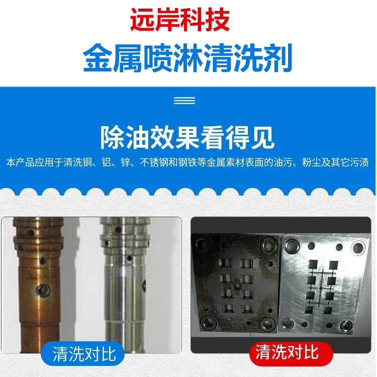 喷淋清洗剂——工业清洁战场上的洁净卫士